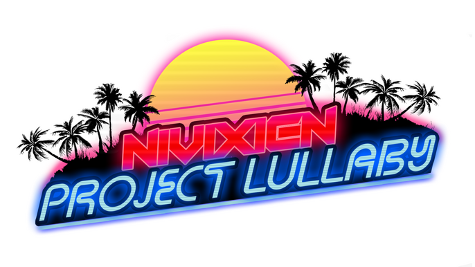 NiviXien: Project Lullaby Game Concept Logo