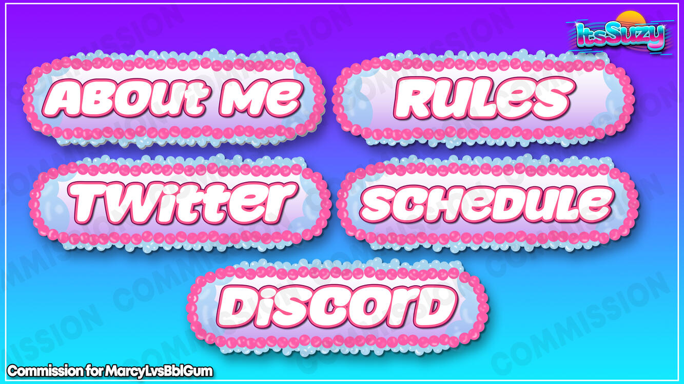 Stream Panels for MarcyLvsBblGum